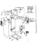 Frame and switch assembly