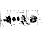 Kenmore 58764790 802356 pump and motor assembly diagram