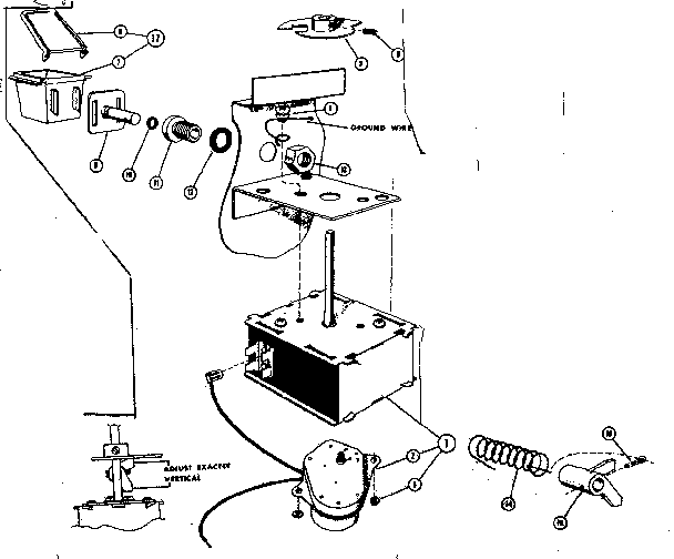 TIMER AND DETERGENT DISPENSER ASSEMBLY