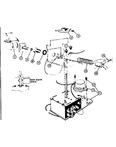 Timer and detergent dispenser assembly