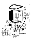 Tub, heater and pump drainage system