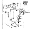 Kenmore 58764800 frame and switch assembly diagram