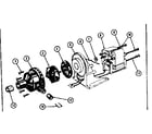 Kenmore 58764811 pump and motor assembly diagram