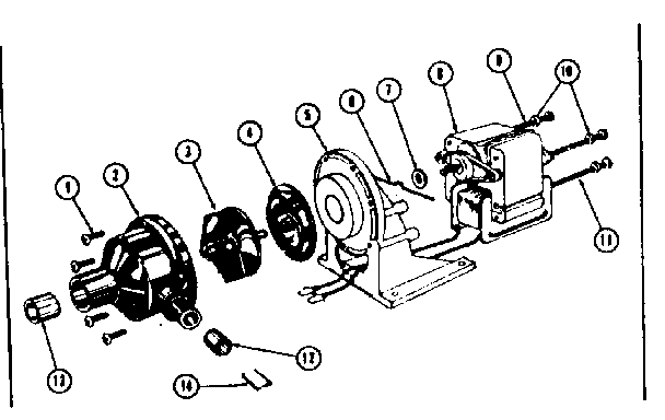 PUMP AND MOTOR ASSEMBLY