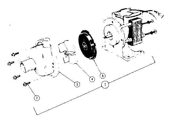 PUMP AND MOTOR ASSEMBLY