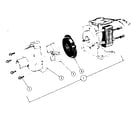 Kenmore 58765510 pump and motor assembly diagram