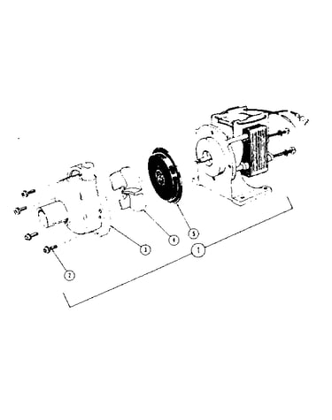 Pump and motor assembly