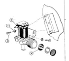Kenmore 58765510 water inlet valve assembly diagram