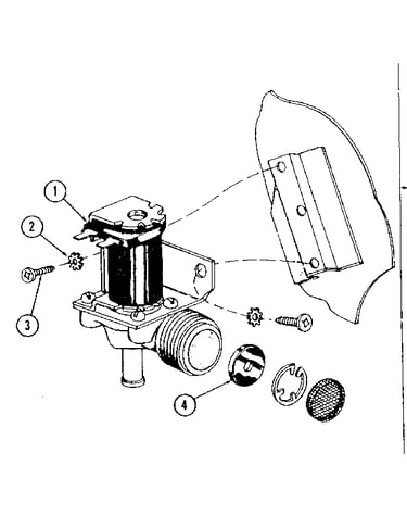 Water inlet valve assembly