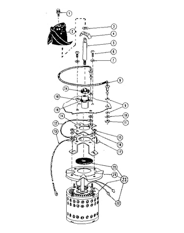 Motor, heater, and impeller details