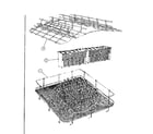 Kenmore 58765500 rack assemblies diagram