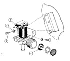 Kenmore 58765500 water inlet valve assembly diagram