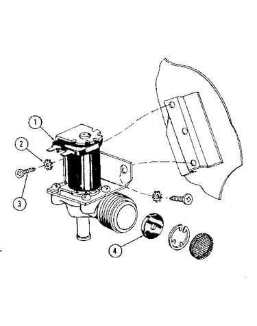 Water inlet valve assembly