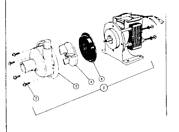 PUMP AND MOTOR ASSEMBLY