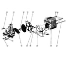 Kenmore 58764550 pump & motor assembly 800718 diagram