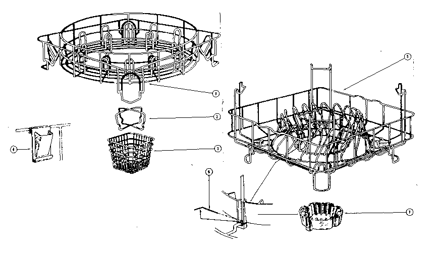 Rack assemblies