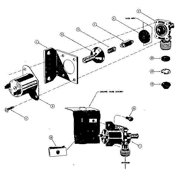 Water inlet valve assembly