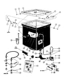 Tub, heater & pump drainage system