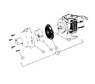 Sears 58764450 pump and motor assembly diagram