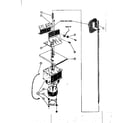Kenmore 58764551 timer and bracket assembly diagram