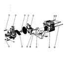 Kenmore 58764551 800718 pump and motor assembly diagram