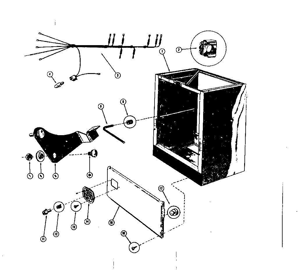 Frame and access panel assemblies