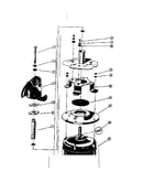 Motor and impeller assembly