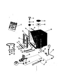 Tub and heater assembly