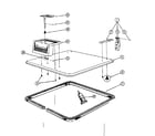Kenmore 58764670 lid assembly diagram