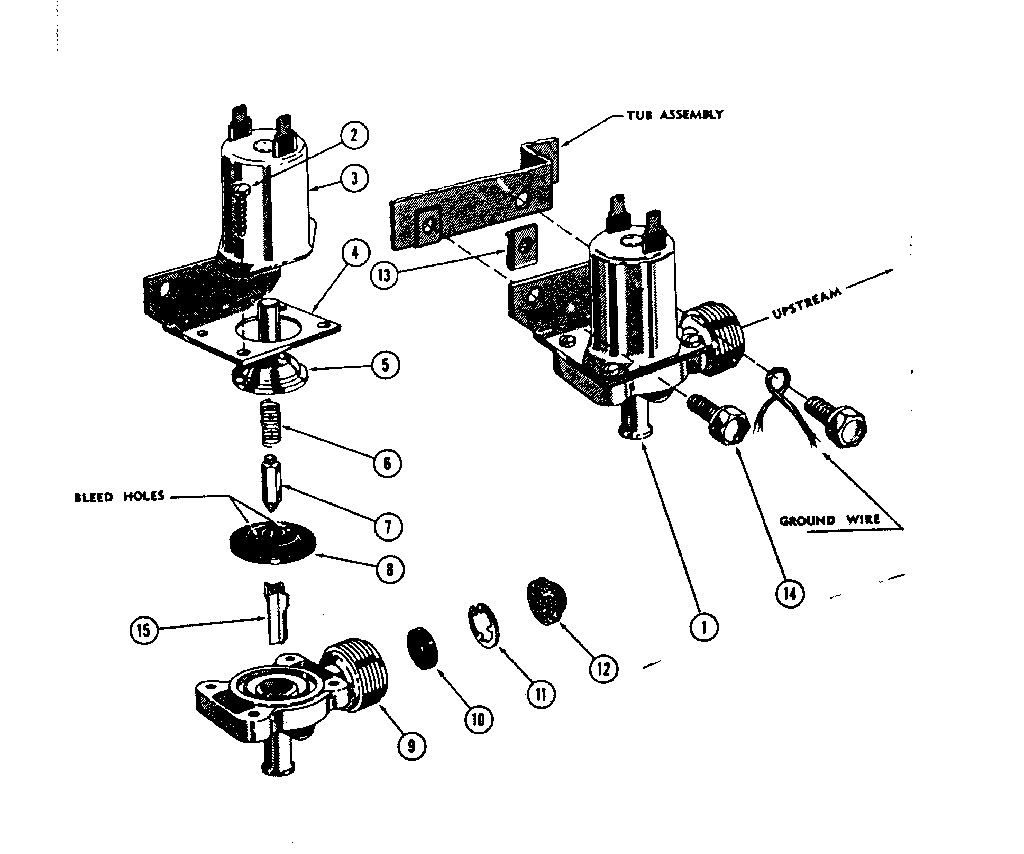 802301 WATER INLET VALVE ASSEMBLY