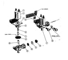 Kenmore SDWP 2410 802301 water inlet valve assembly diagram