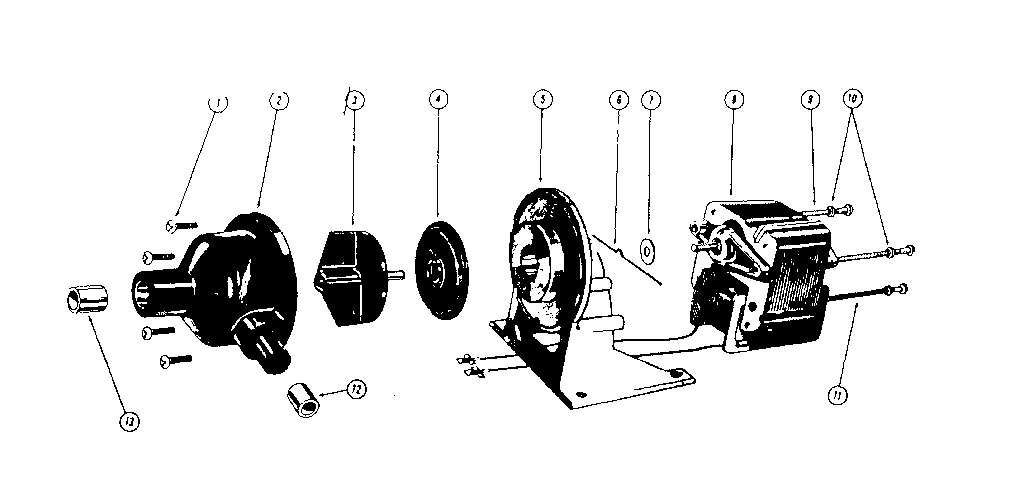 802356 PUMP AND MOTOR ASSEMBLY