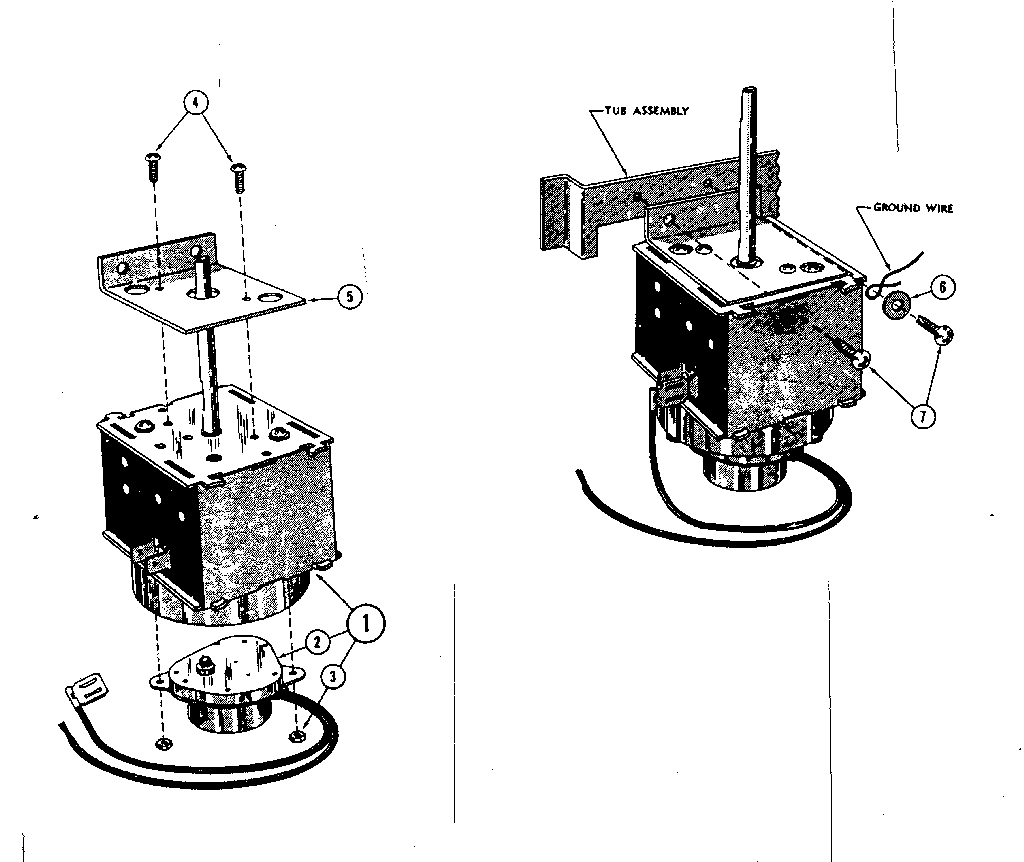 TIMER AND BRACKET ASSEMBLY