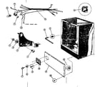 Kenmore 58764680 frame and access panel assemblies diagram