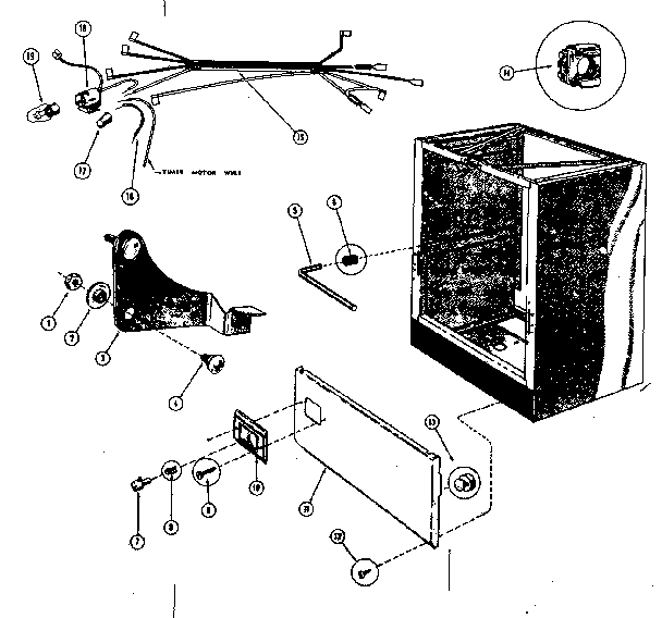 Frame and access panel assemblies