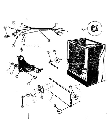 Frame and access panel assemblies