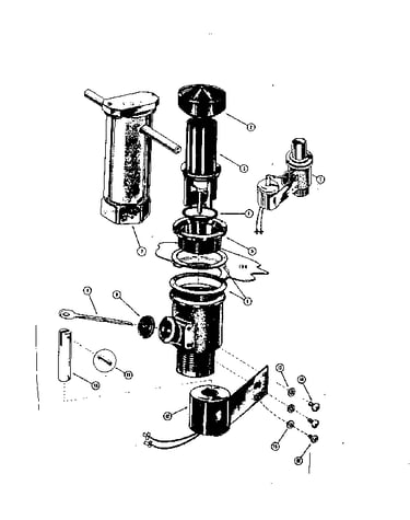 Drain valve & overflow assembly