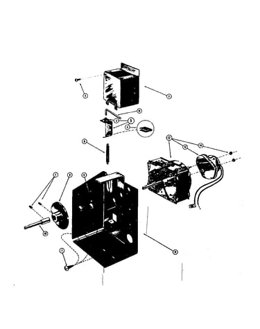 Timer and bracket assembly