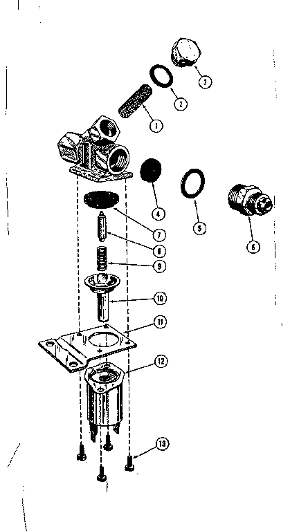 WATER INLET VALVE ASSEMBLY