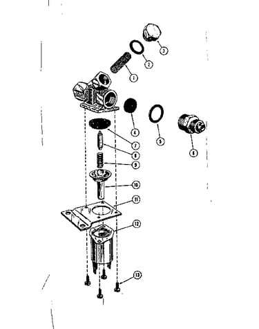 Water inlet valve assembly