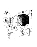 Tub and heater assembly