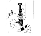 Kenmore 58764700 drain valve & overflow assembly diagram