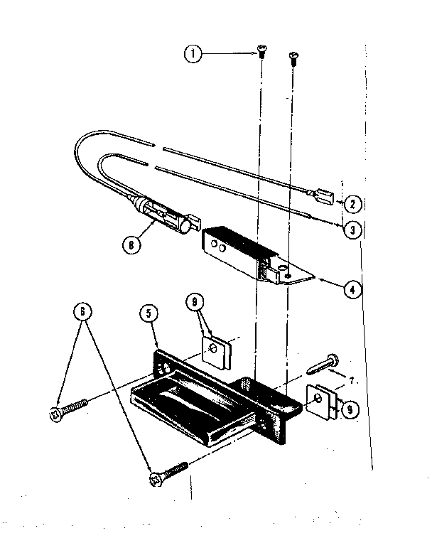 Switch and strike assembly