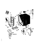 Tub and heater assembly