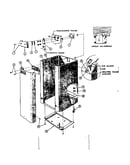 Frame and switch assembly