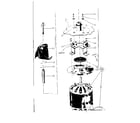 Kenmore 58764780 motor and impeller assembly diagram