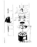Motor and impeller assembly