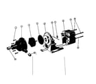 Kenmore 58764780 802356 pump & motor assembly diagram