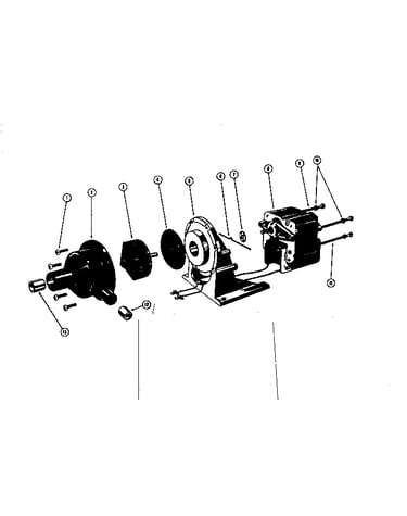 802356 pump & motor assembly