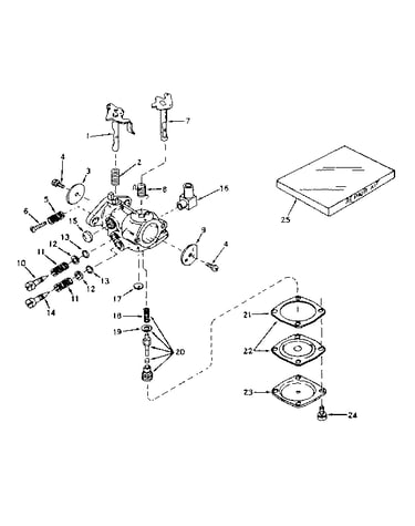 Carburetor no. 631451